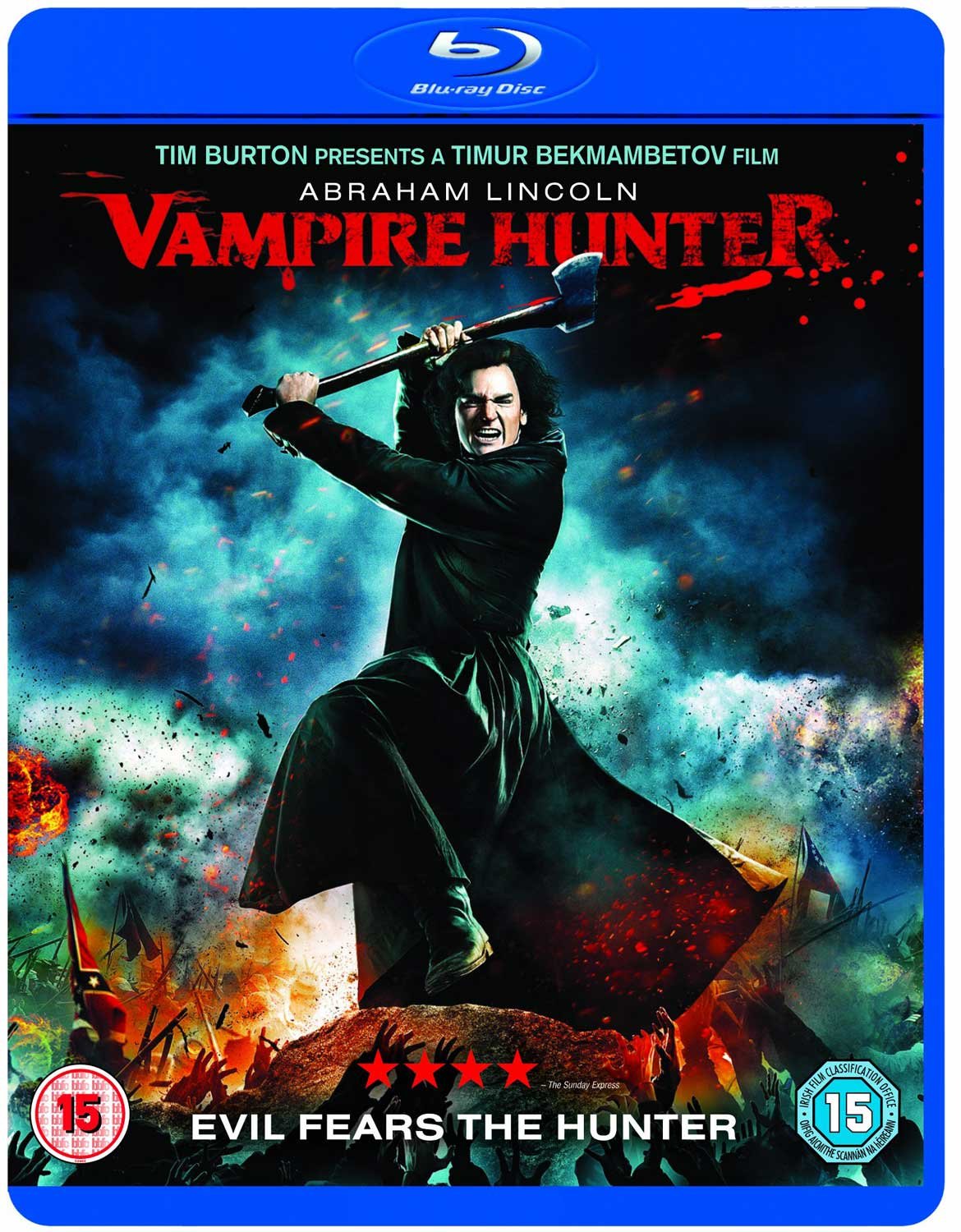 Abraham Lincoln Vampire Hunter [Blu-ray] [2017] [Region Free]