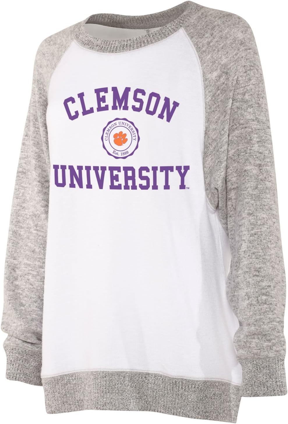 light purple clemson sweatshirt