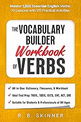 The Vocabulary Builder Workbook of Verbs: Master