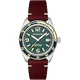Spinnaker Fleuss Men's Automatic Dive Watch &ndash; Miyota 8215 Movement, 43mm Stainless Steel Case, 150m Water Resistant, Leather Strap, SP-5055