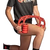 ROLL Recovery R8 (Lava Red) - Deep Tissue Massage Roller