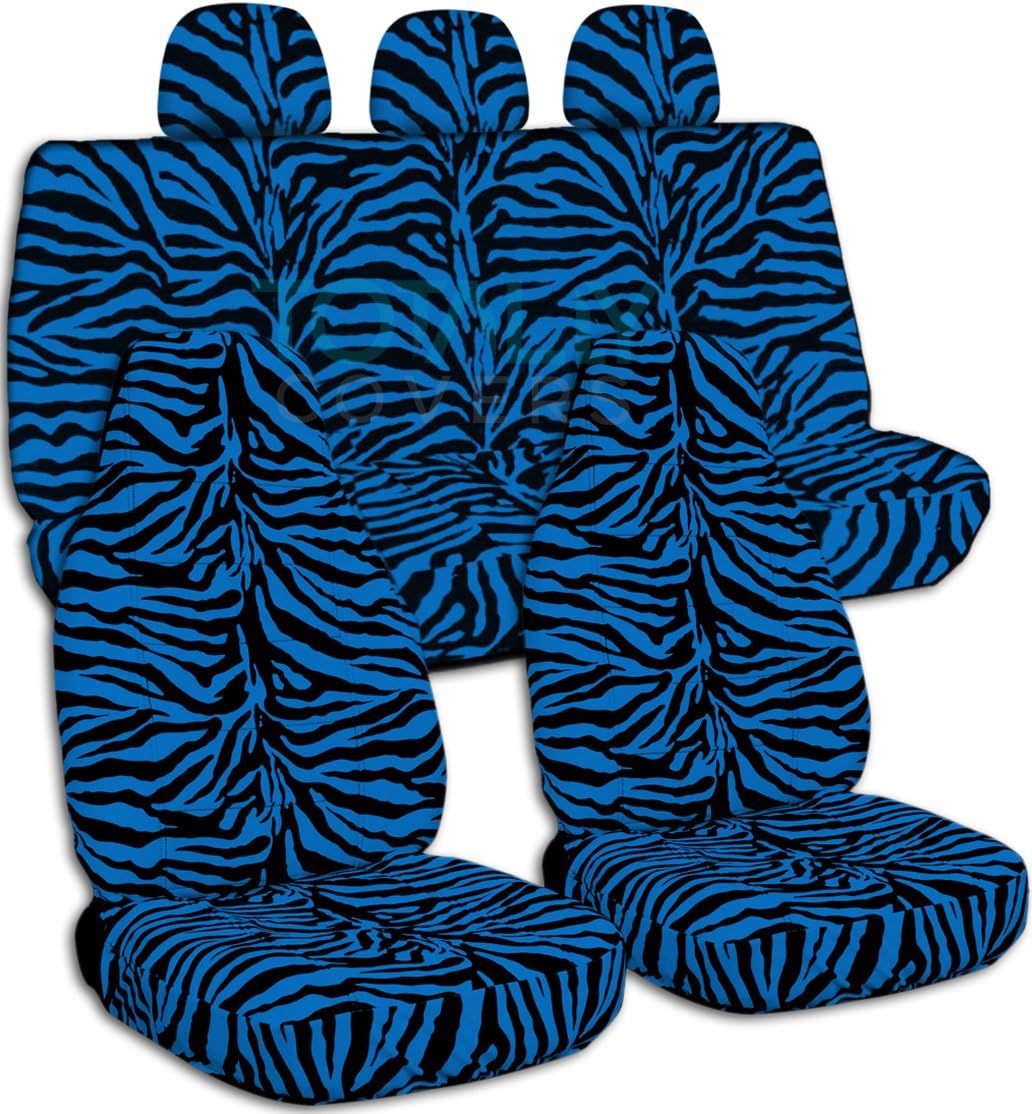 Totally Covers Animal Print Car Seat Covers w 3 Rear