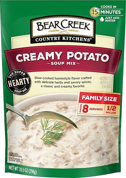BEAR CREEK SOUP MIX, CREAMY POTATO, 10.5 OUNCE