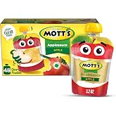 Mott's Applesauce, 3.2 Oz Pouches, 48 Count, 4 Packs of 12