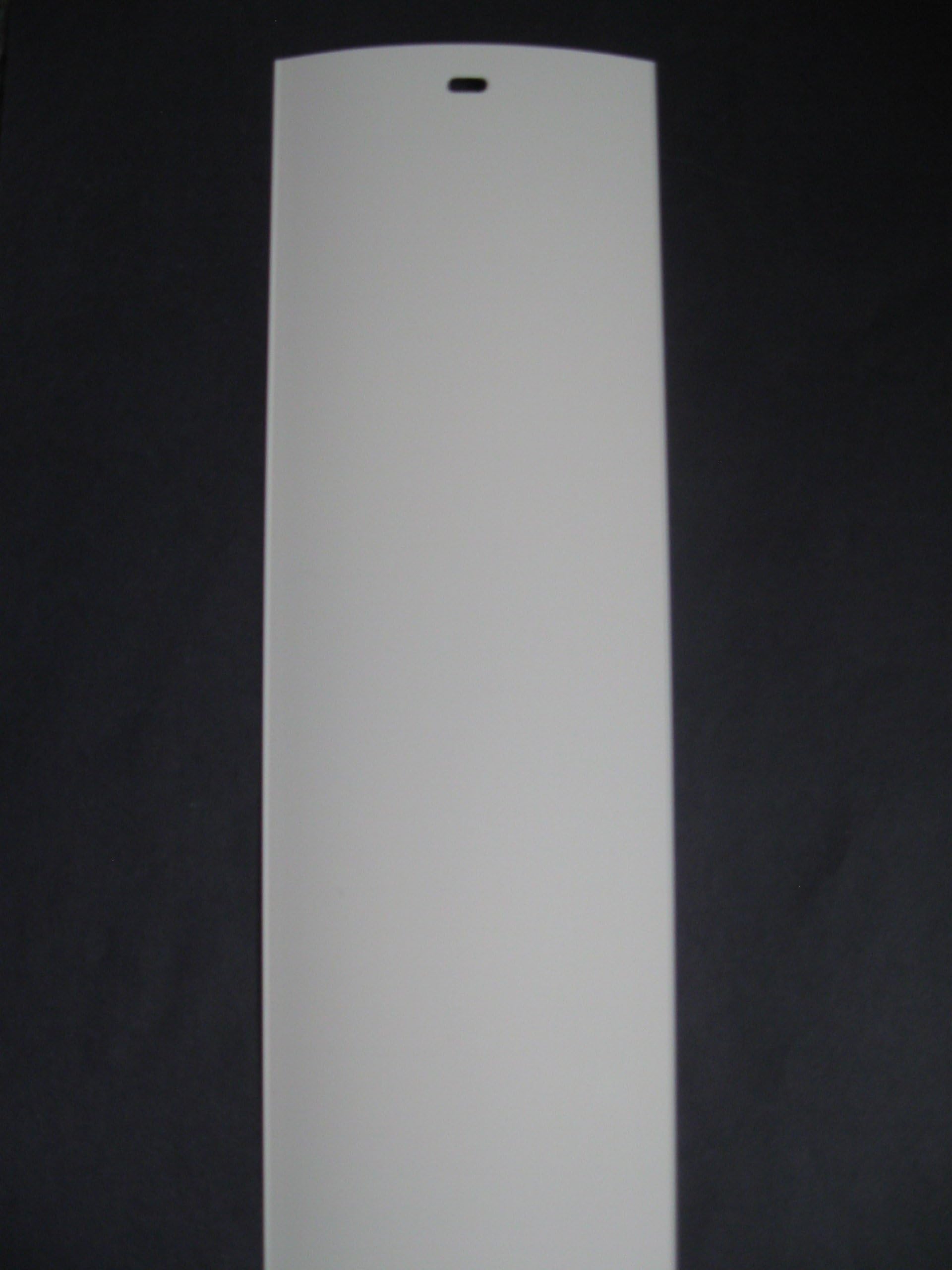 PVC Vertical Blind Replacement Slat (White) 20 Pk 82 1/2 X 3 1/2