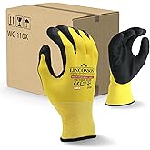 linconson 12 Pack Safety Performance Series Construction Mechanics Work Gloves