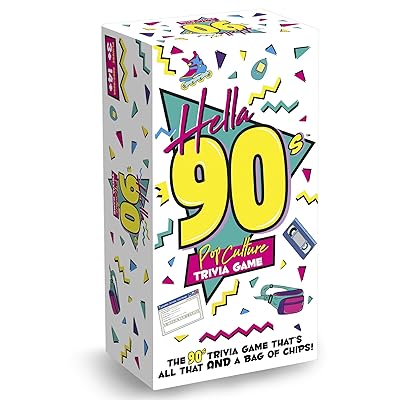 Buy Buffalo Games Hella 90 S Pop Culture Trivia Game Brown Online In Oman B07mrr473c