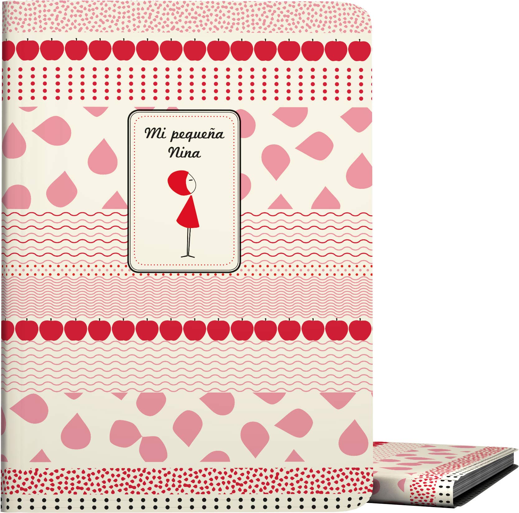 Grafoplás 1332139 Collection Nina and Other Little Things 30 Transparent Covers Opaque Polypropylene Drops, A4