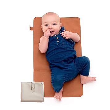 leather baby changing mat