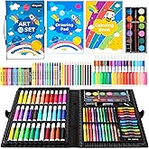 iBayam Art Supplies, 149-Pack Drawing Kit Painting Art Set Art Kits Gifts Box, Arts and Crafts for Kids Girls Boys, with Colo