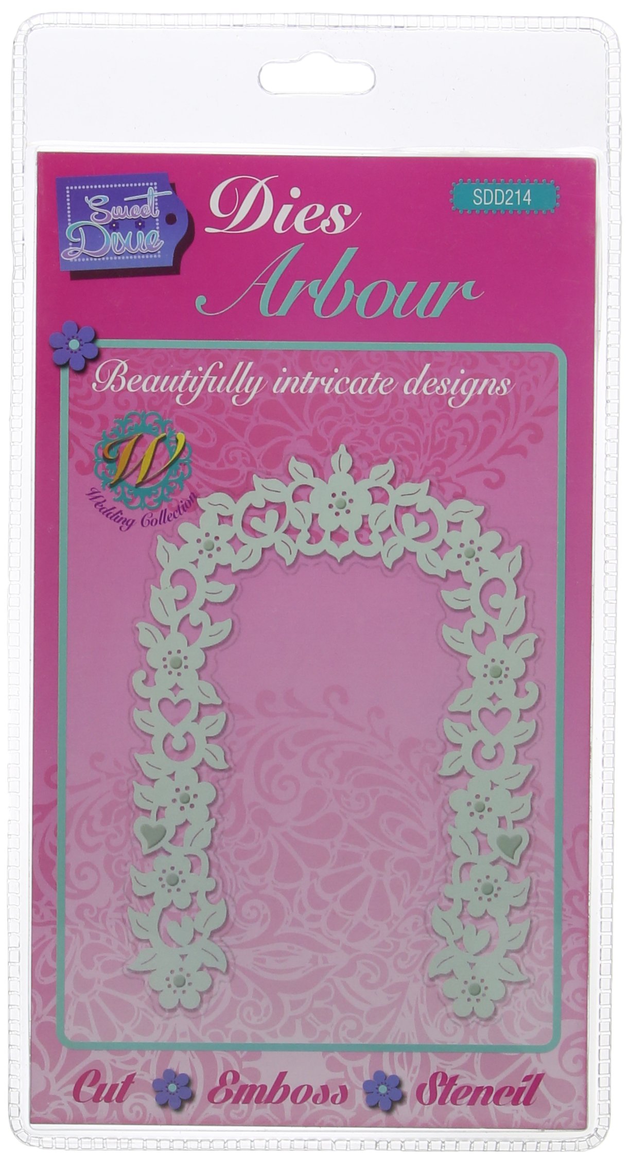Sweet Dixie Arbour Die, Metal, Grey, 29.5 x 15.8 x 0.8 cm