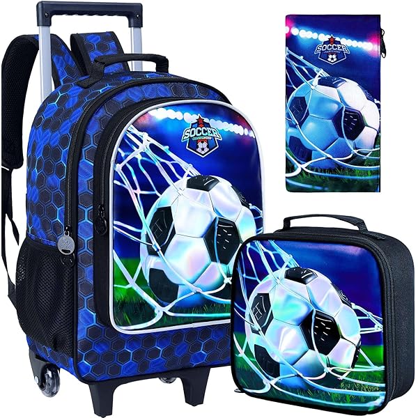 Mochila Con Ruedas Para Hombres Y Niños Con Correa Trasera Cb4134