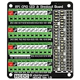 HCDC RPi GPIO Status LED & Terminal Block Breakout