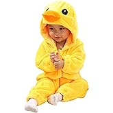 TONWHAR Unisex-Baby Animal Onesie Costume Cartoon Animal Outfit Homewear Kids' One-Piece Rompers