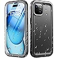 Cozycase for iPhone 15 Case Waterproof - 360 Heavy Duty with Screen/Camera Protector Shockproof IP68 Underwater Dustproof Water Dust Shock Proof Double Full Body/Front and Back 15 Protective Case Slim