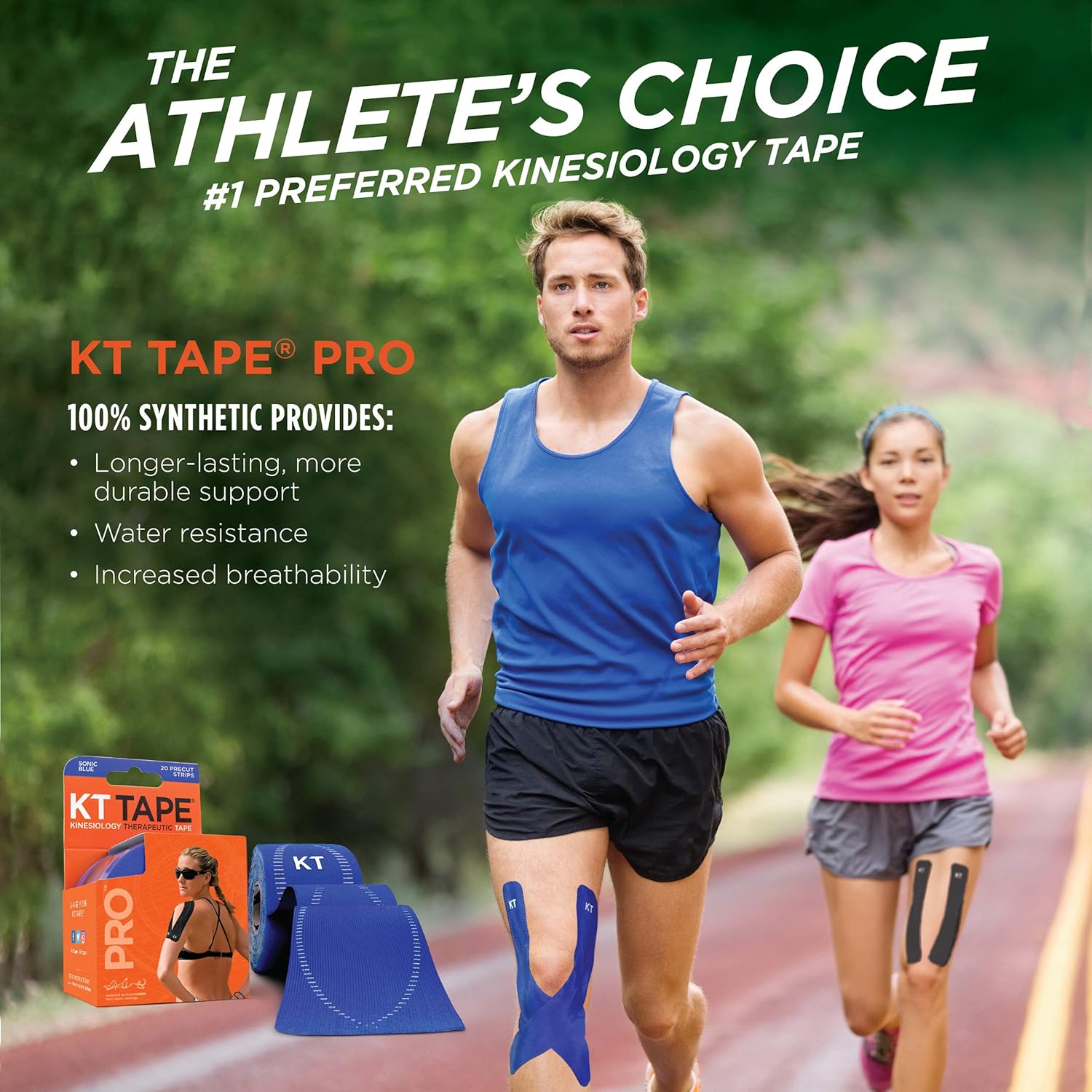 KT Tape Pro Kinesiology Therapeutic Sports Tape , Epic Purple: Sports & Outdoors