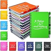 Bermoge 40 Pcs/20 Sets Employee Appreciation Gifts Bulk, Inspirational Notebooks with Motivational Pens for Staff, Thank You Gifts for Coworkers, Teachers,Team, Nurse, DSP, Office, School, Christmas