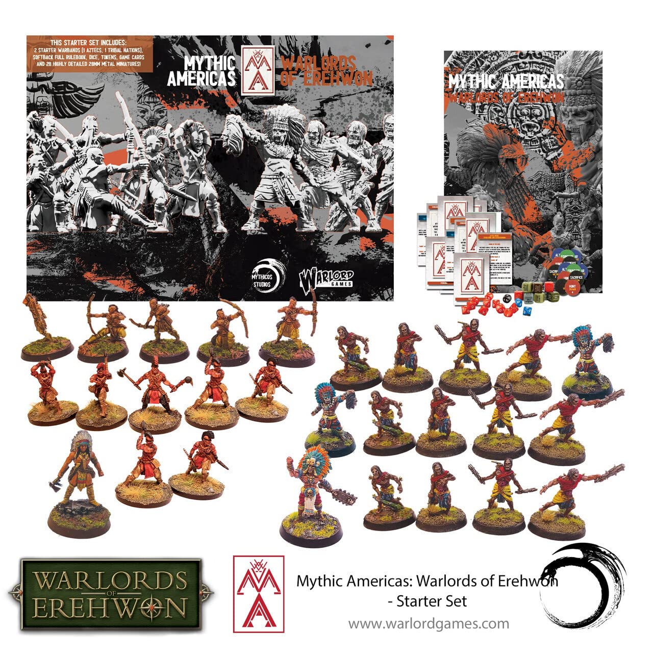 Warlord Games Mythic America: Aztec and Nations Starter Set
