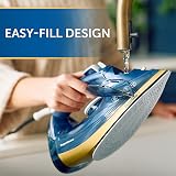 Breville SuperSteam Steam Iron 2600W Ceramic Soleplate 300ml Navy Brass view 4