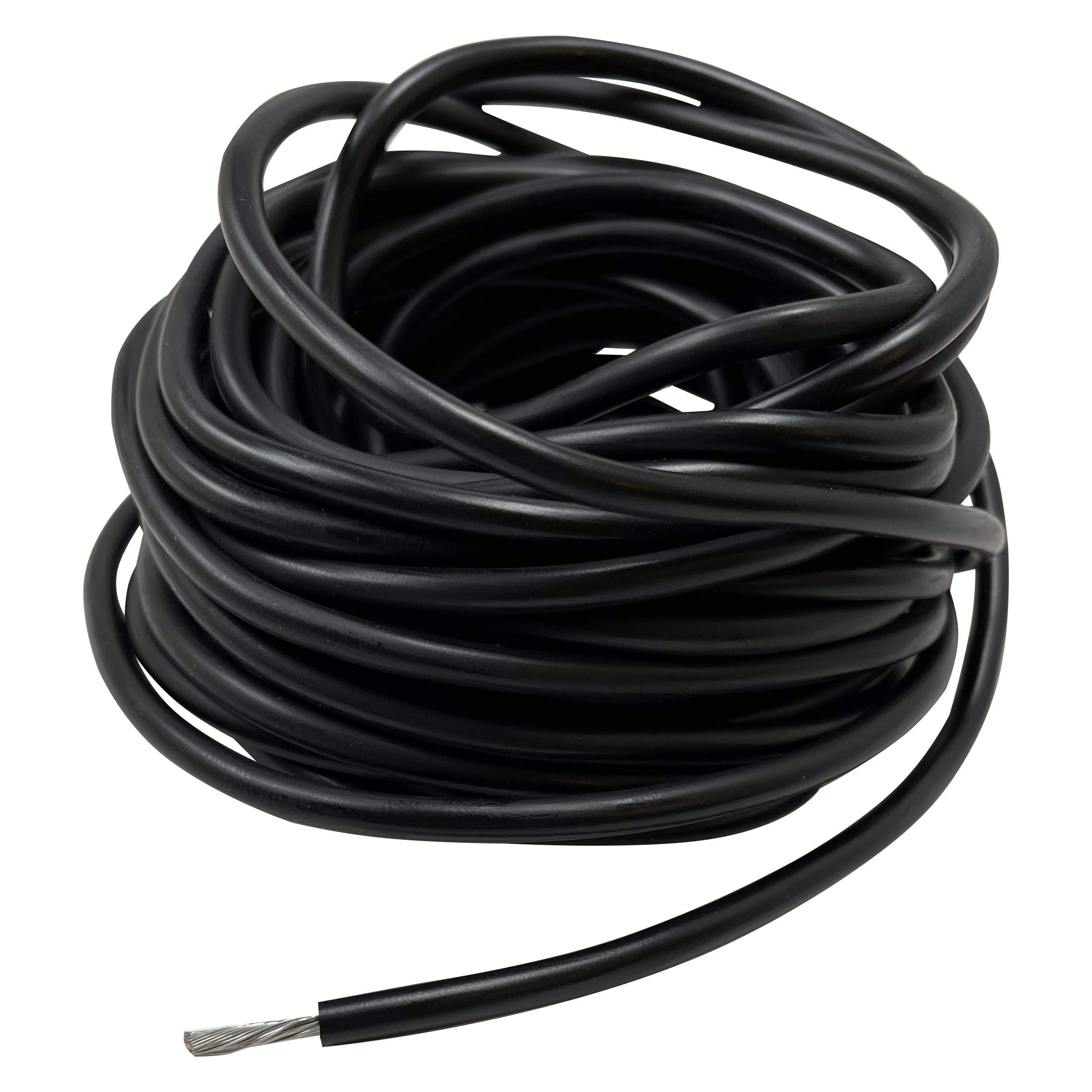 Fusible Link Wire 12 AWG Gauge Universal Black 25 FT Spool Coil USA