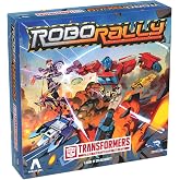 Renegade Game Studios Robo Rally Transformers Racing Board Game | For 2-4 Players, Ages 14+. Strategic Programmed Movement Game featuring 6 Legendary Robots with 80 Unique Racecourse Tracks