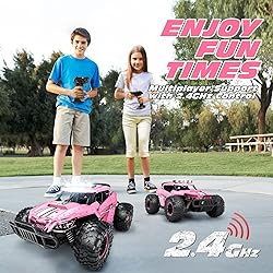 Tecnock Pink RC Car 1/16 Scale Remote Control Car