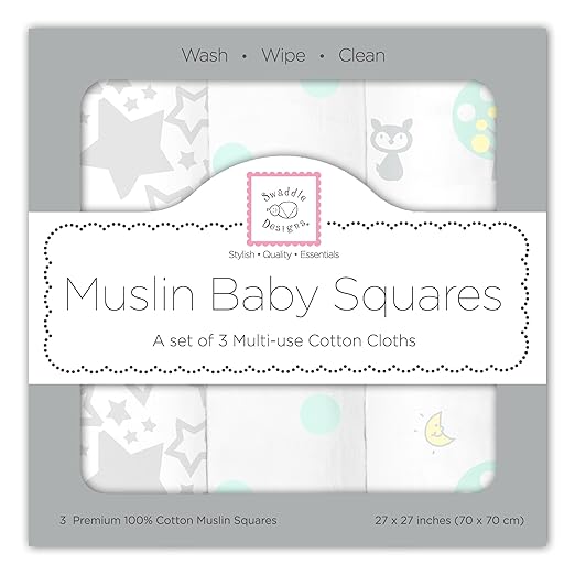 small muslin squares 30x30