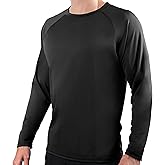 Kanu Surf Men’s Swim Shirt w/Long Sleeves – Quick-Dry Fabric, UPF 50+ Workout Rash Guard for Men in Loose-Fit Design