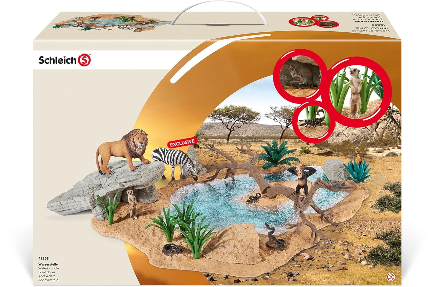 Schleich Watering Hole Toy Figure eBay