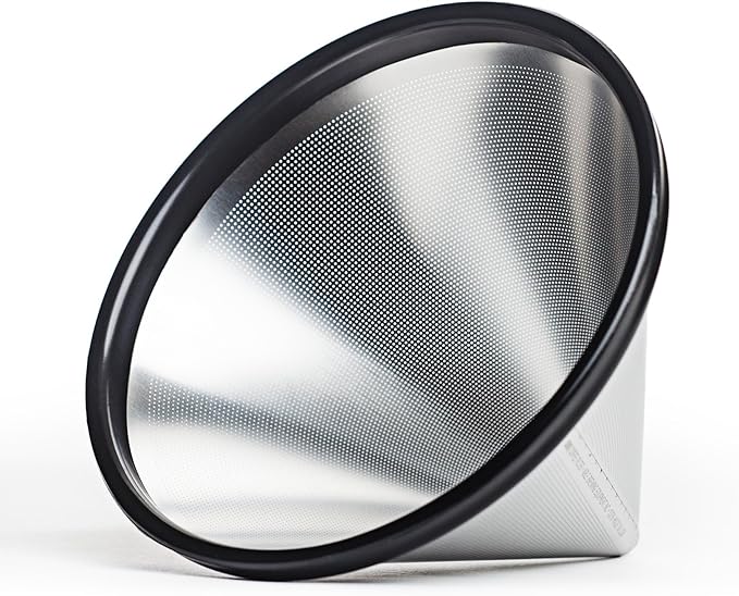 Able Stainless Steel Coffee Filter for Chemex Coffee Maker & Hario V60