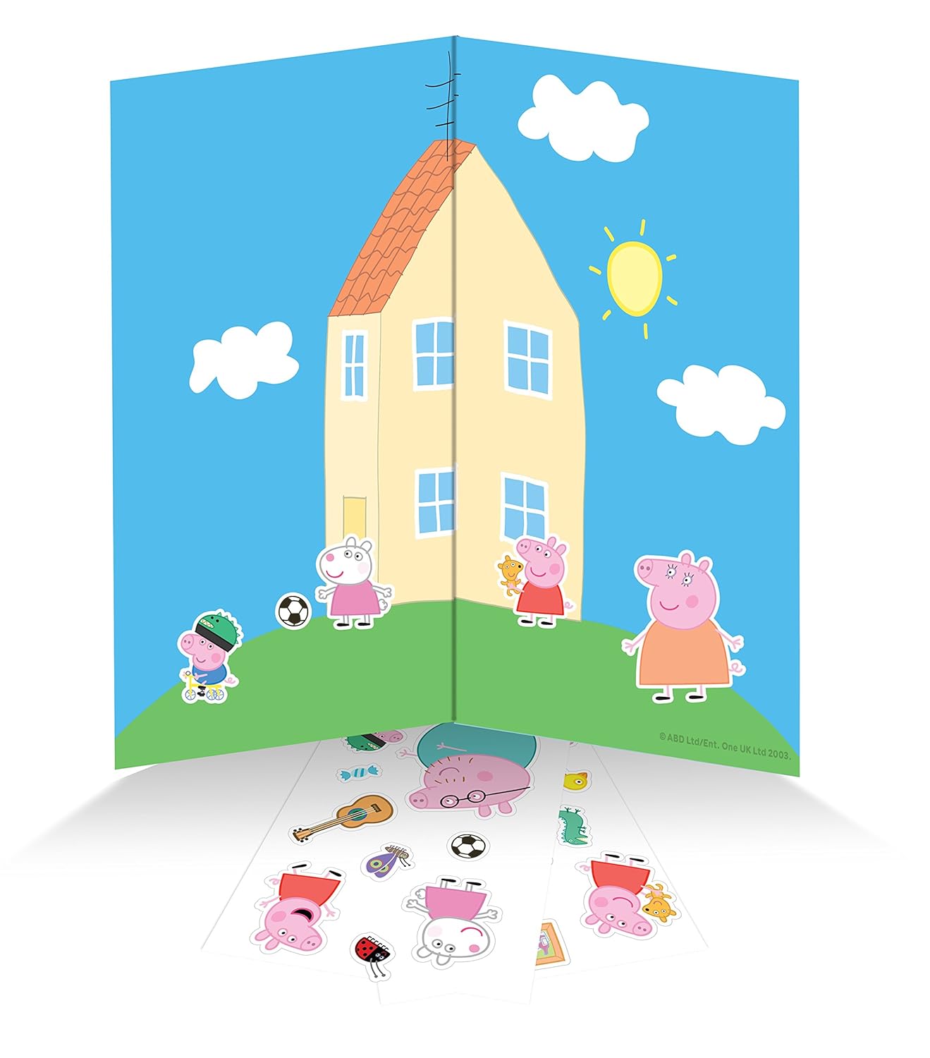 peppa pig colorforms