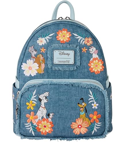 Loungefly Faux Denim Convertible Mini Backpack & Crossbody Bag WDTBS0005-  main image 3