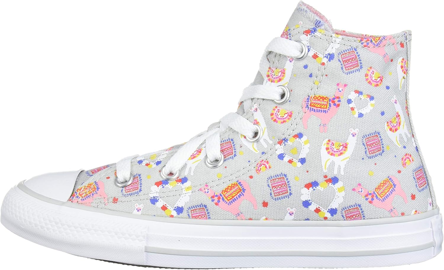 | Converse Unisex-Child Chuck Taylor All Star Llama Print High Top Sneaker | Sneakers