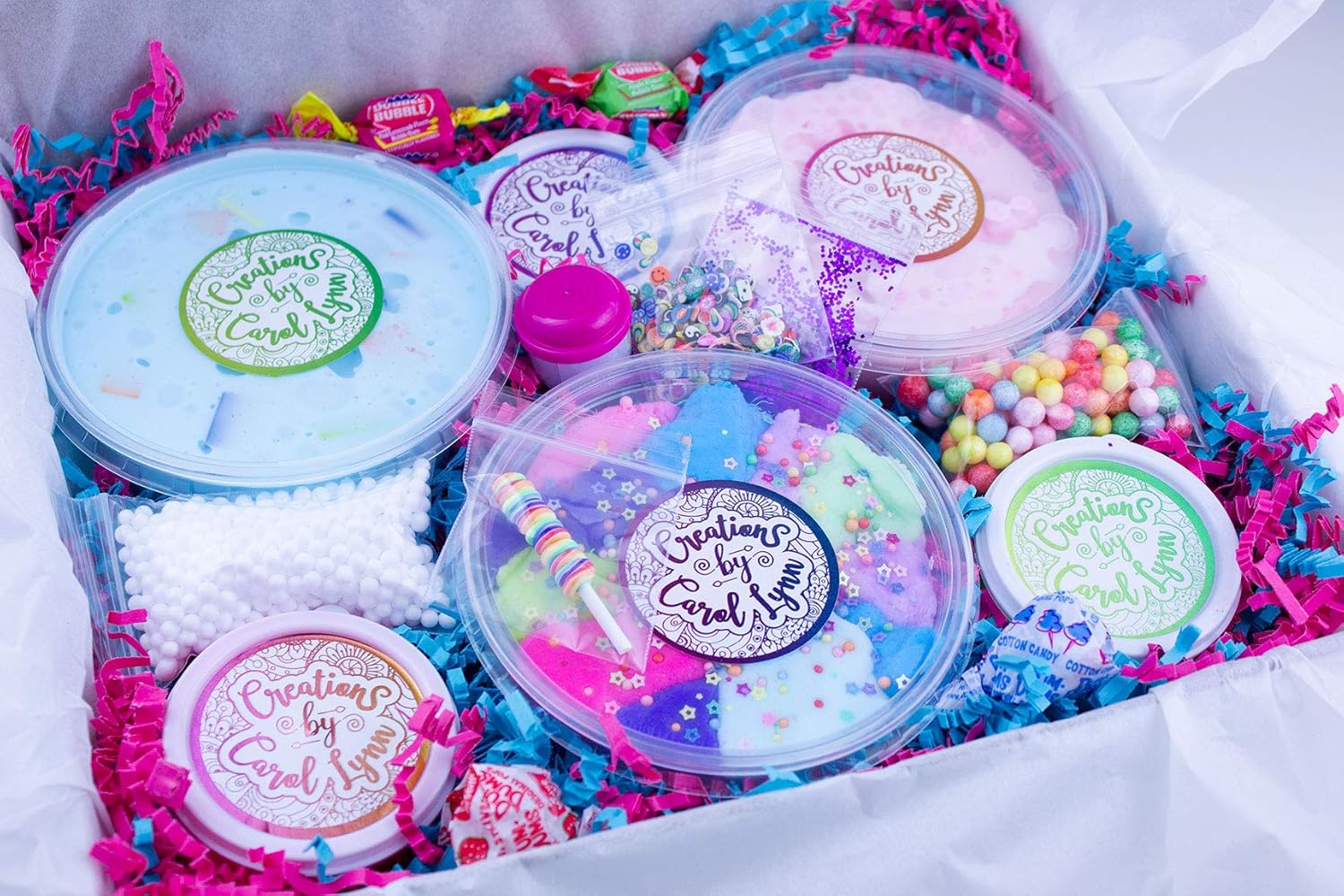 Candy Land Mystery Slime Box Handmade