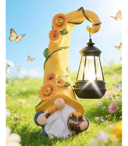 Amazon.com : Nowaday Gnomes - The 60's Janice Chick Flower Child