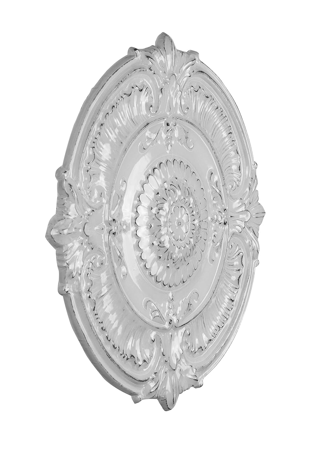 Lighting Accessories Creative Co Op White Round Iron Ceiling