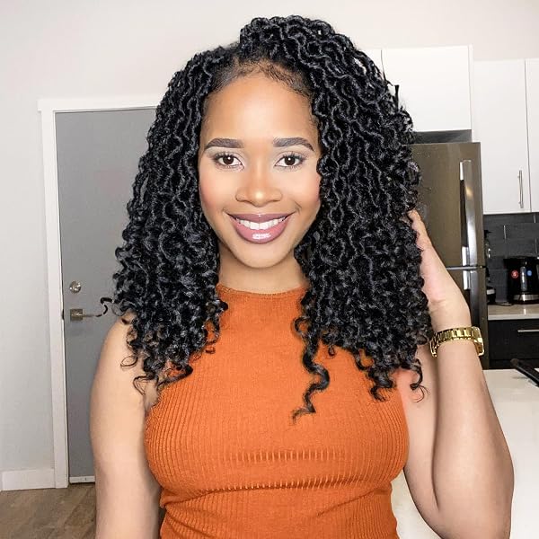 FreeTress Synthetic Crochet Braid - 2-Pack Pre-Looped BO LOC 14 Style Braiding Hair