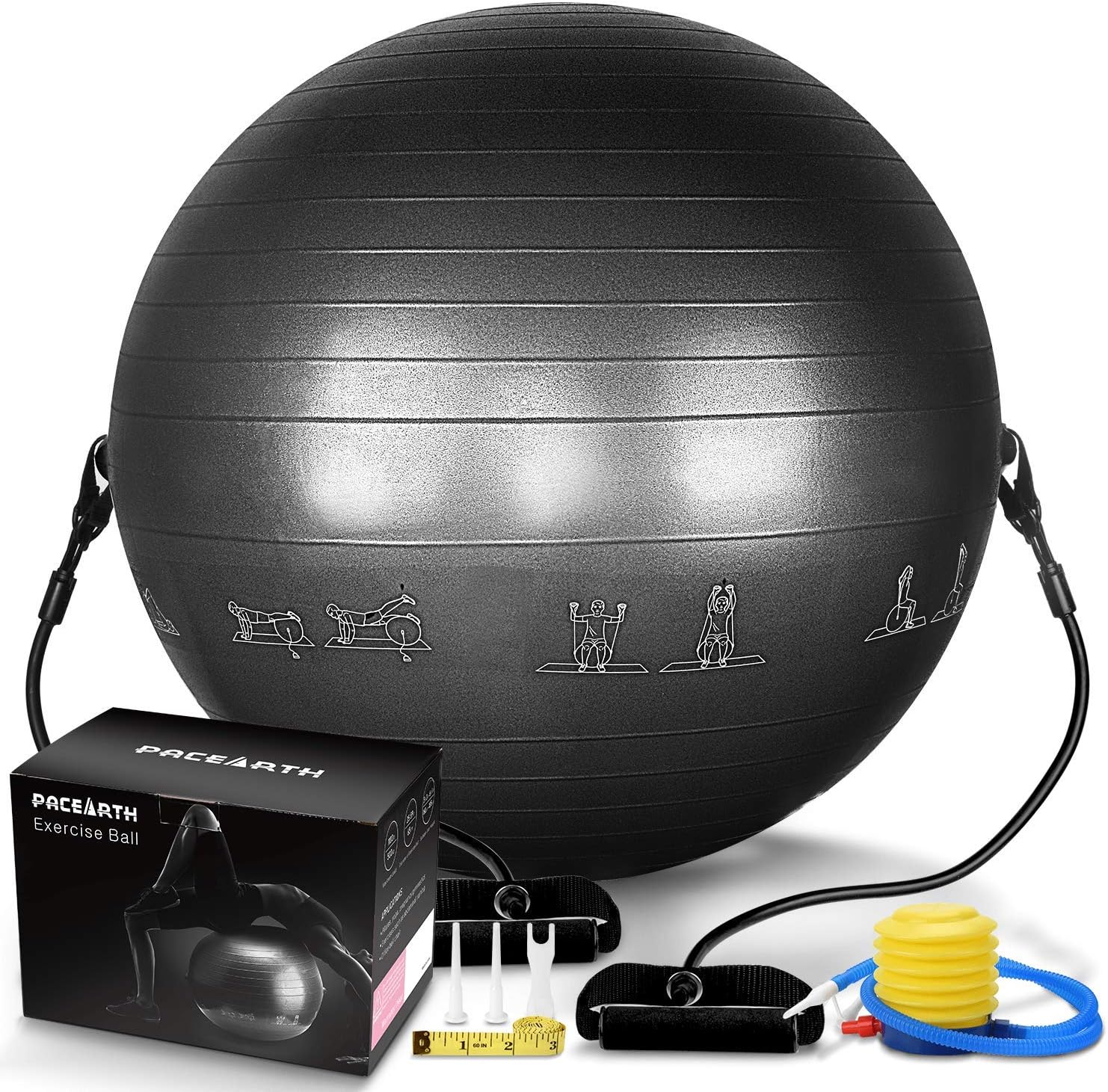 Best exercise ball desk chair with arms