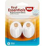 NUK 2 Pack Replacement valves Spill Proof Cup, Colors May Vary
