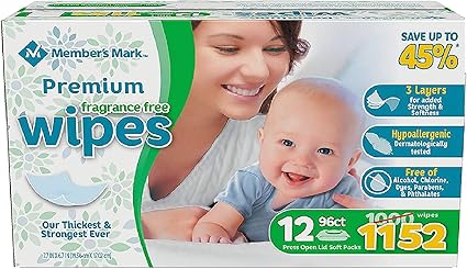 baby wipes 1152 count