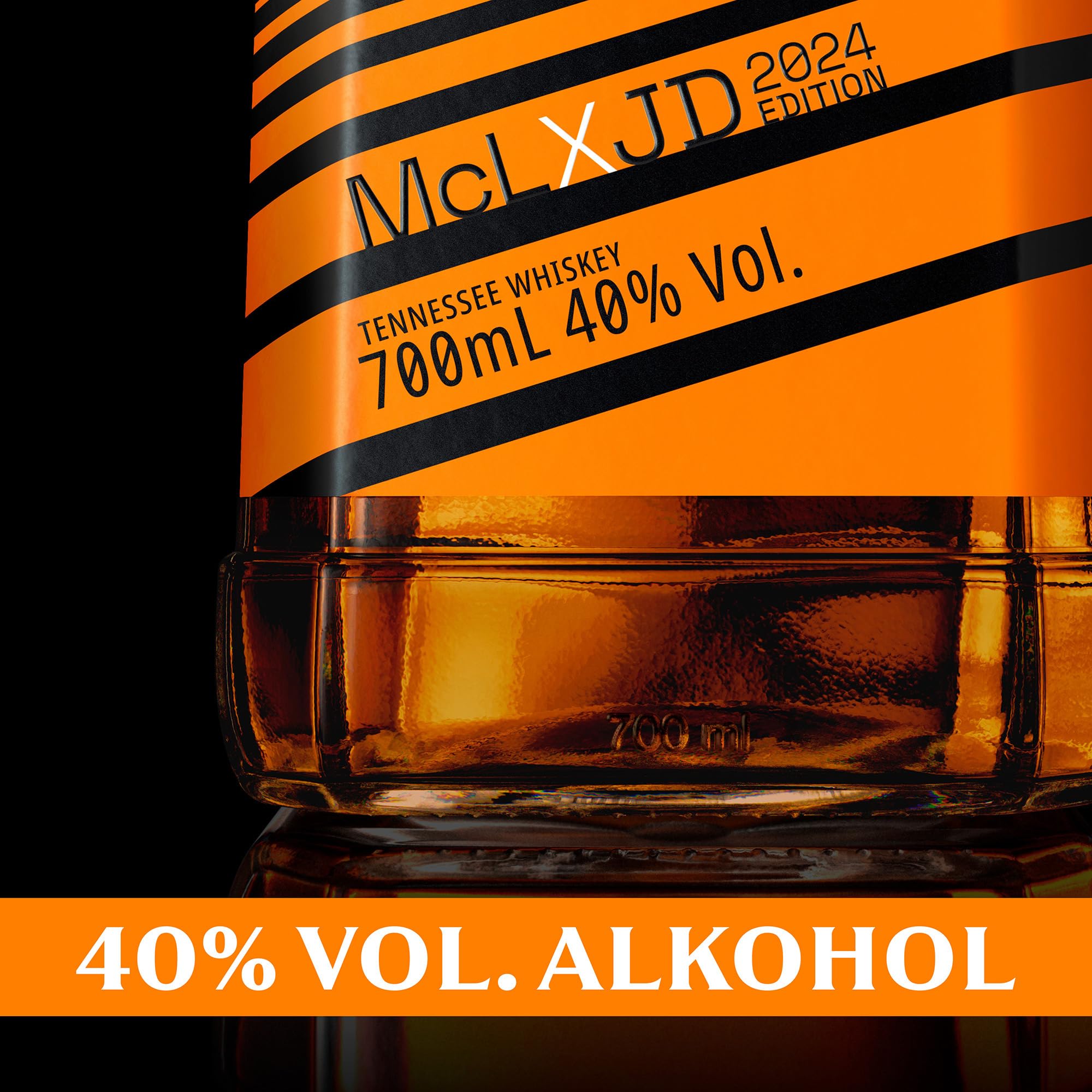 Jack Daniel's Old No.7 Tennessee Whiskey - McLaren Limited Edition 2024 - Inklusive Geschenkverpackung - zwei ikonische Marken, eine unverwechselbare Flasche -0.7L/40% Vol. 7