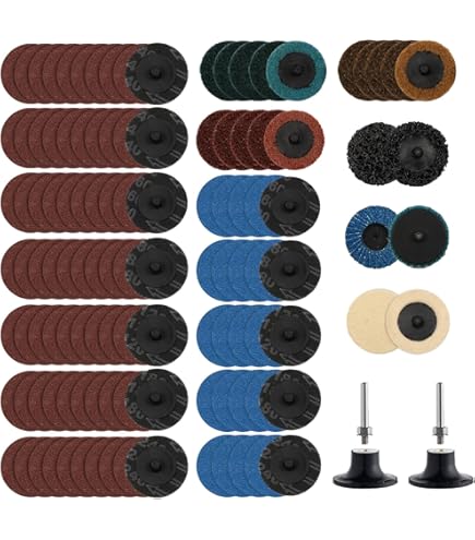 10PCS Sanding Discs 2 Inch Roll Lock Quick Change Discs 1pcs 1/4 - View #4