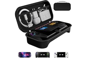 ivoler Carrying Case for ASUS ROG Xbox Ally/ROG Xbox Ally X (2025), Portable Hard Shell Pouch Travel Bag Built-in Gaming Char