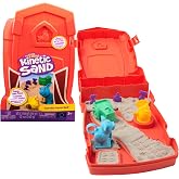 Kinetic Sand Sandy Farm Set, Moldable Play Sand Sensory Toys, Ages 3+ | Create a Farm with a Rolling Tractor &amp; Tools, 12oz Sand &amp; Storage Case, Creative Open-Ended Play, Birthday Gifts for Kids