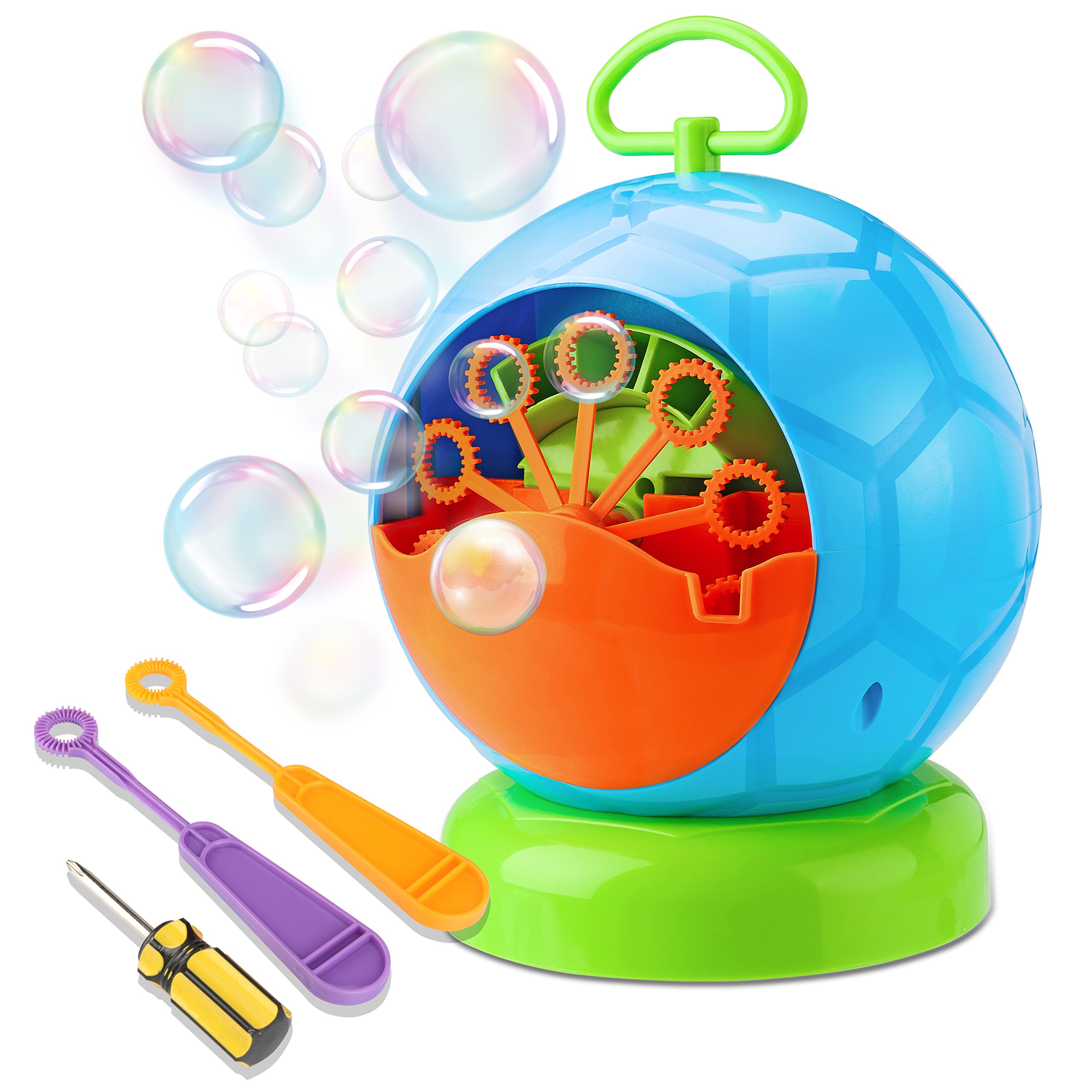 Bubble Machine, Fansteck Durable Portable Bubble Blower, Automatic