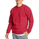 Hanes mens Ecosmart Sweatshirt, Deep Red, 4X-Large US