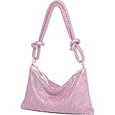 YUWITA Sparkly Rhinestone Purse Evening Bag, Clutch Purses for Women Going Out Dressy Small Handbag