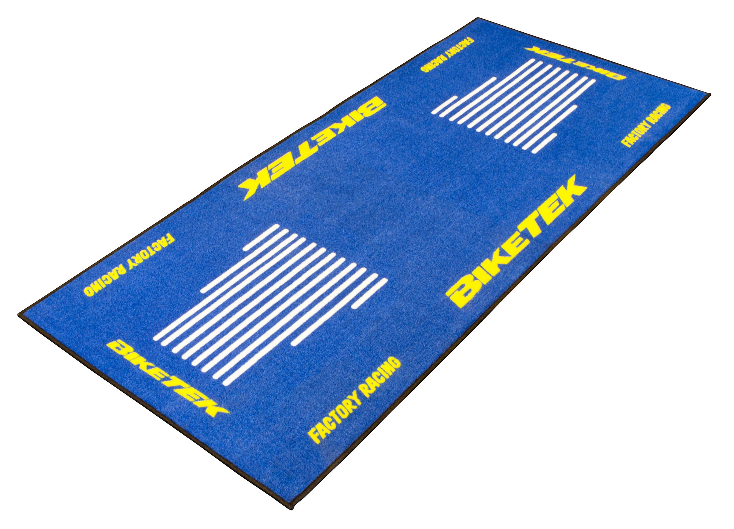 Biketek Garage Mat Series 3 Blue/White/Yellow (190 x 80cm)