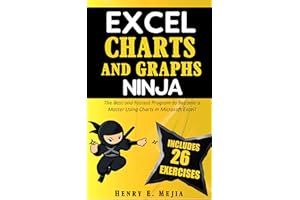 EXCEL CHARTS AND GRAPHS NINJA: The Best and Fastest Program to Become a Master Using Charts and Graphs in Microsoft Excel! (E