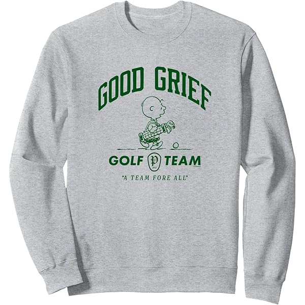 Amazon.com: Peanuts - Good Grief Golf Team T-Shirt
